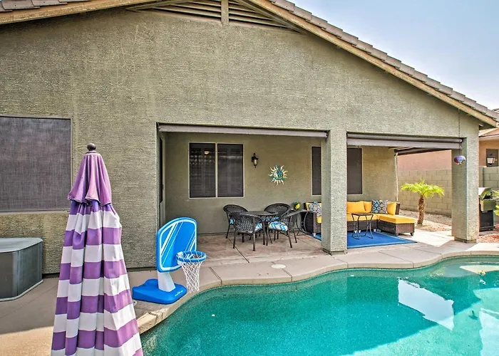 Patio + Pool Table: Estrella Oasis Near Hiking! Liberty